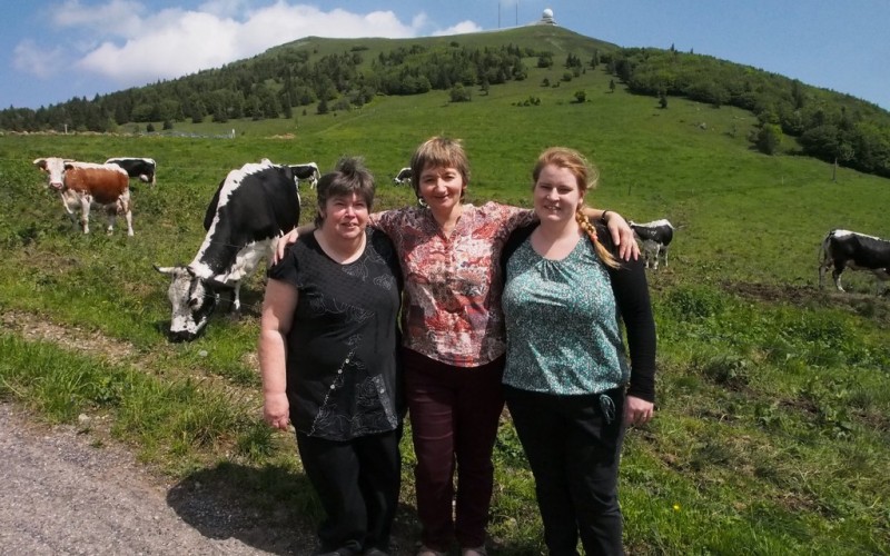 Agnès, Yvette & Pauline en osmose