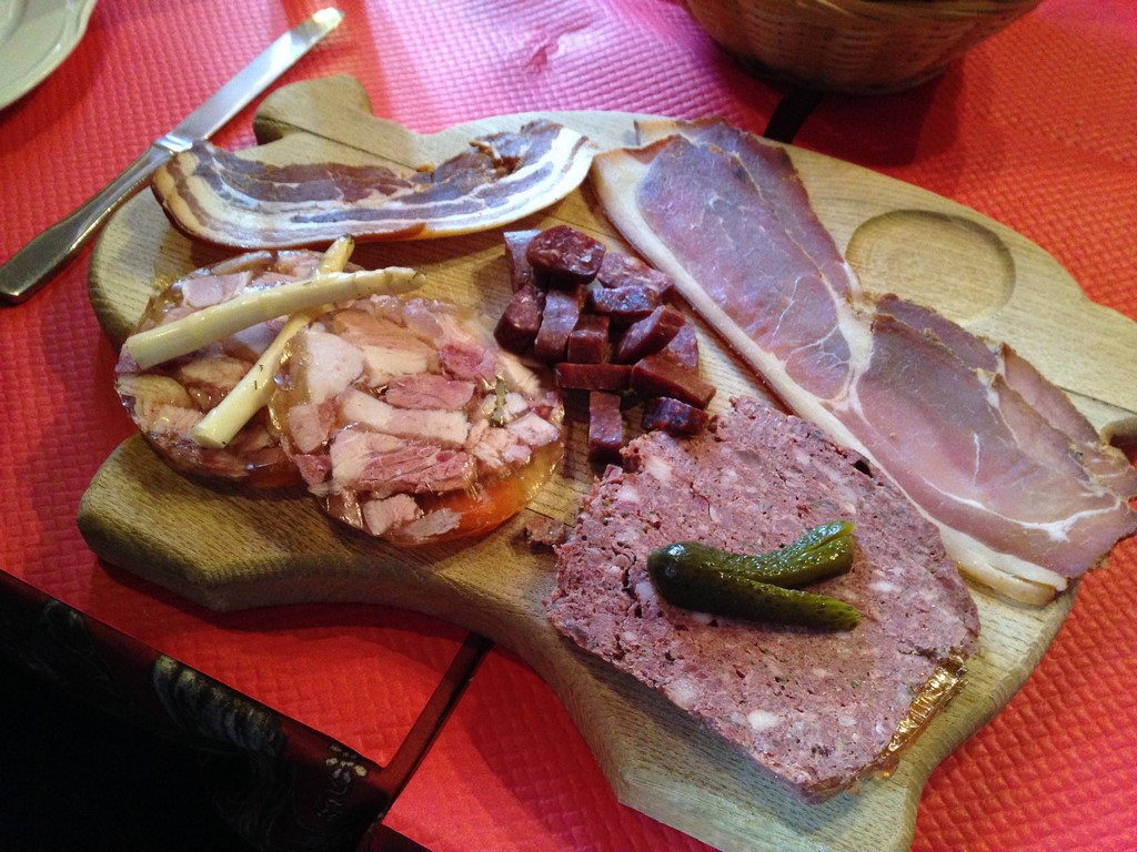 The charcuterie !
