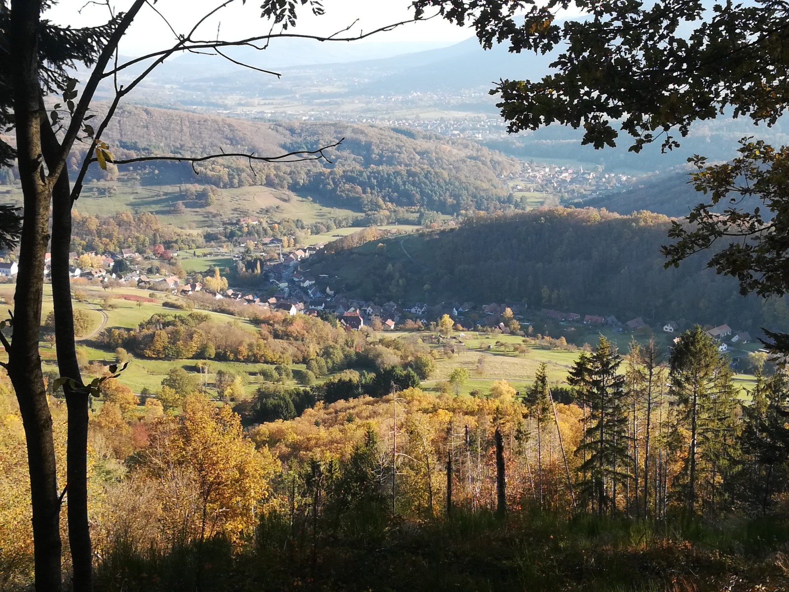 Retour vers Breitenbach et le Val de Villé